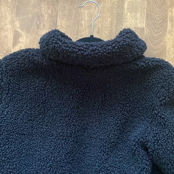 Blank NYC Teddy Jacket Bomber Black size Small - Picture 9 of 14